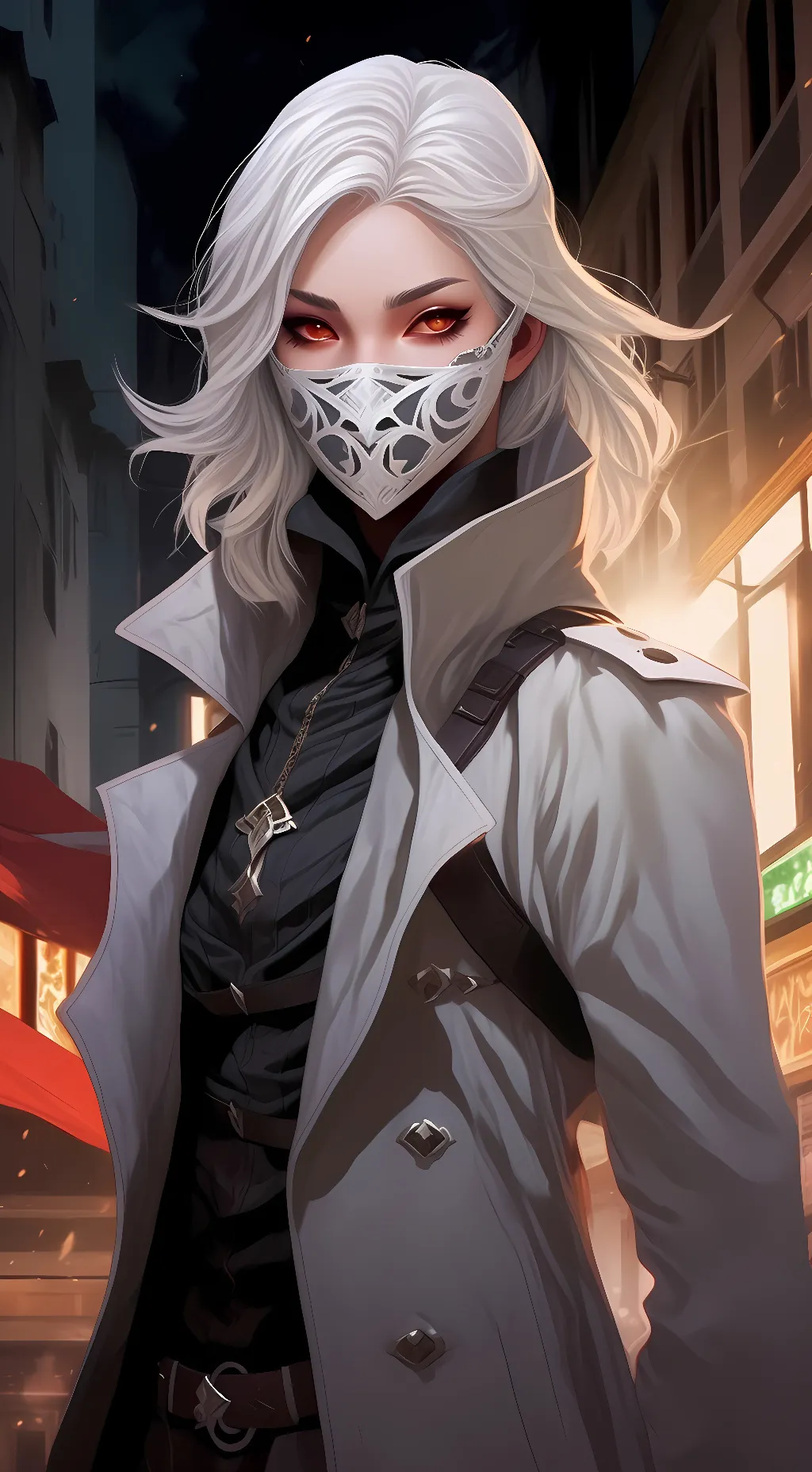 ai character: Blare background