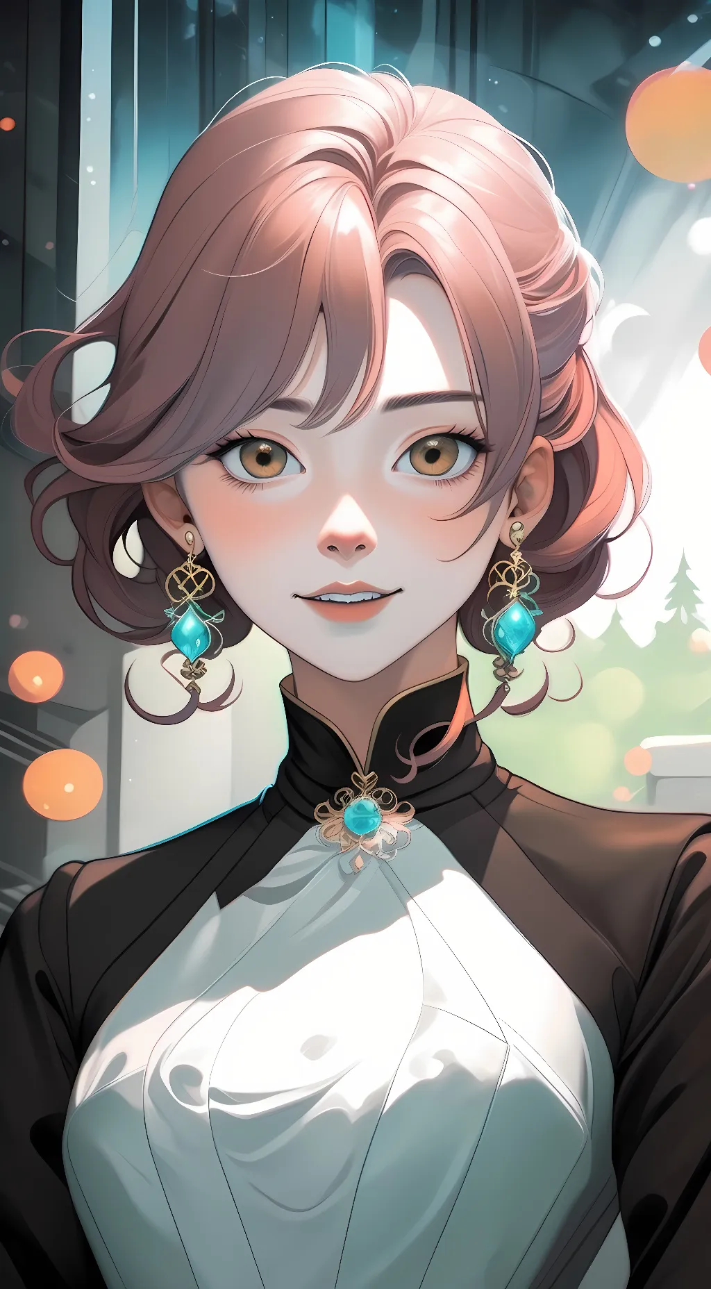 ai character: Sarah Henderson  background