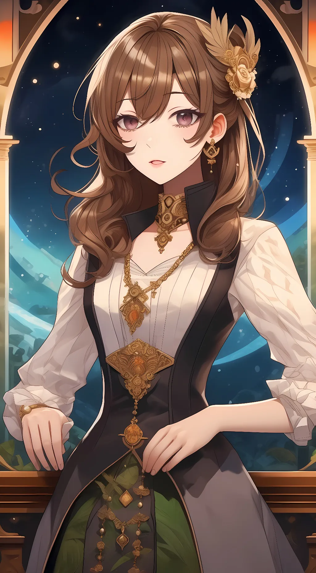 ai character: maria karu background