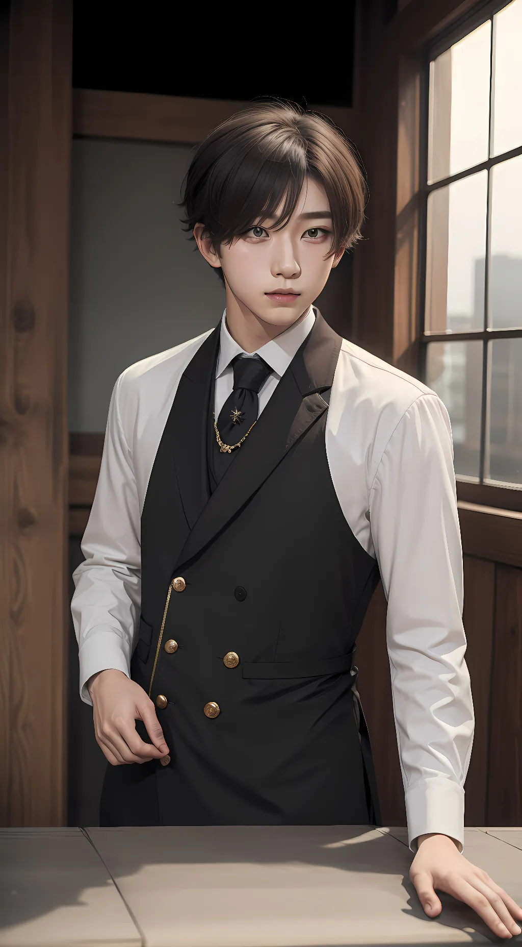 ai character: Levi background