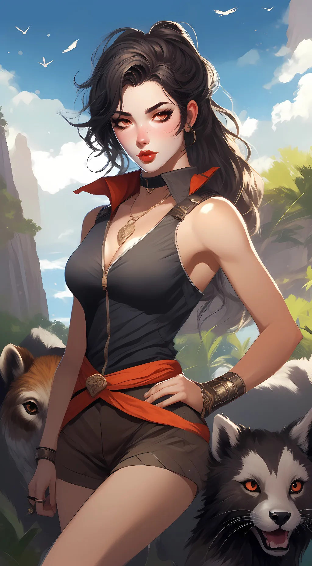 ai character: Lucy background