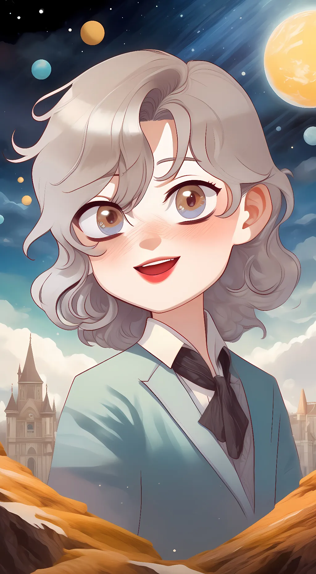 ai character: sam background