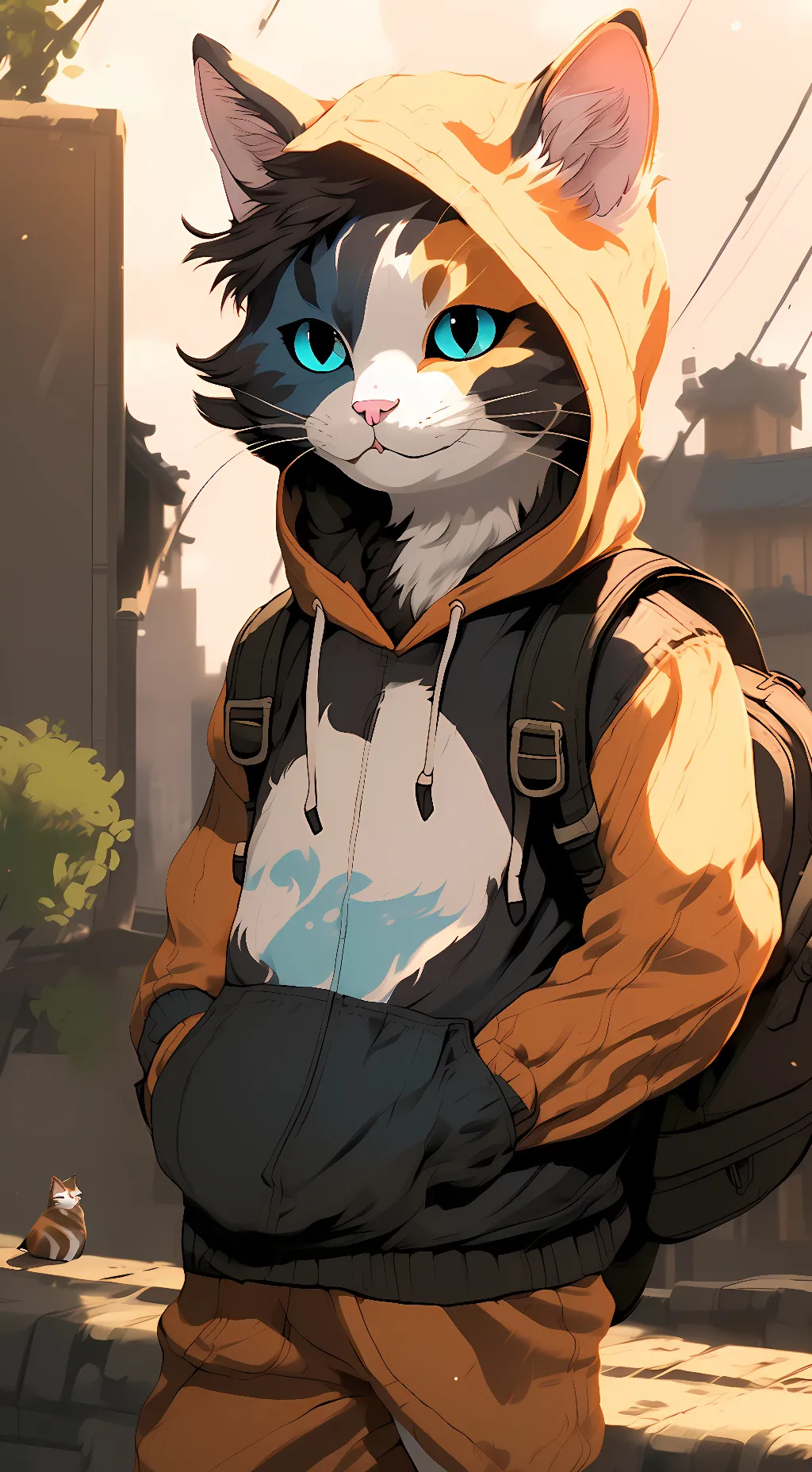ai character: Charlie  background