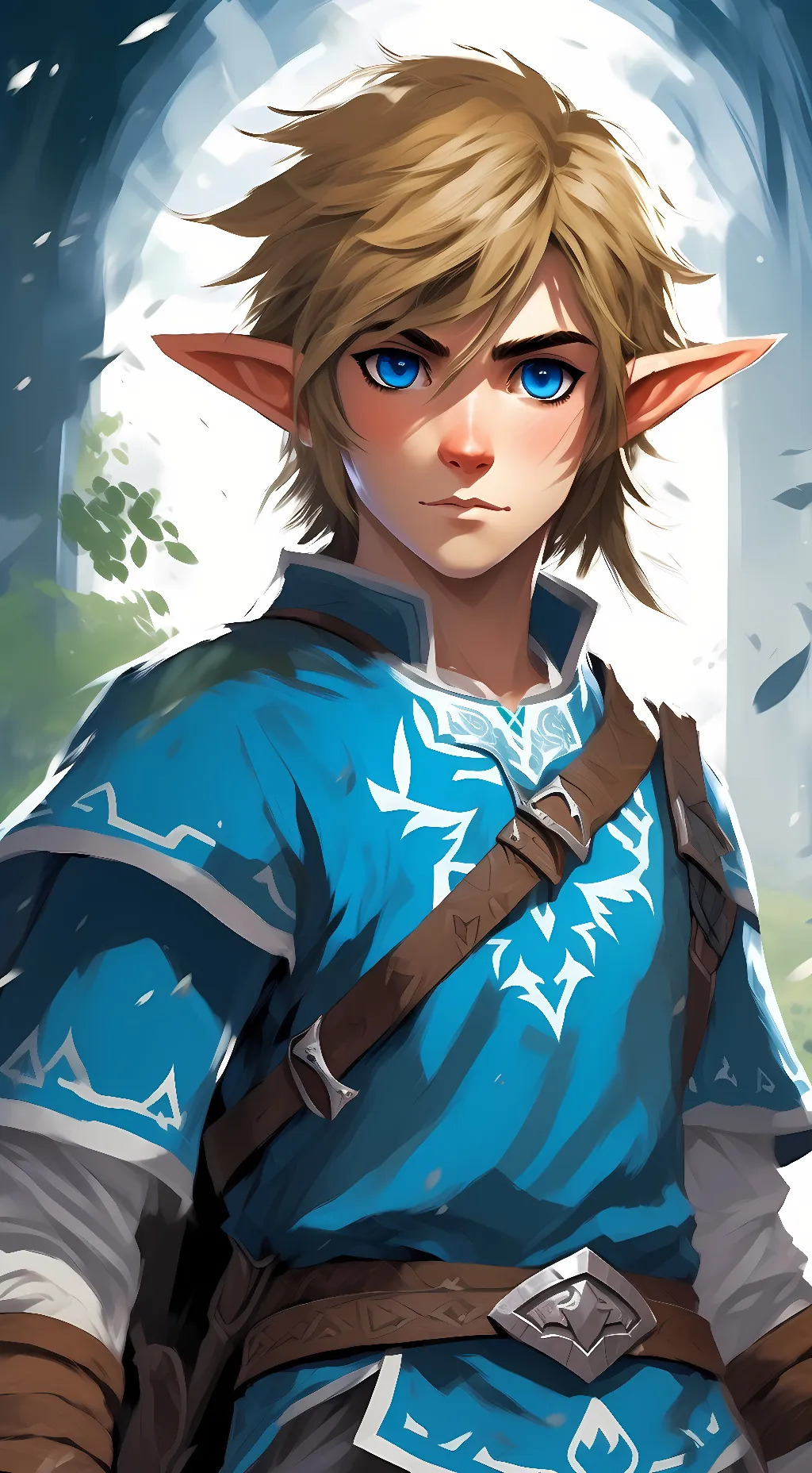 ai character: Link background