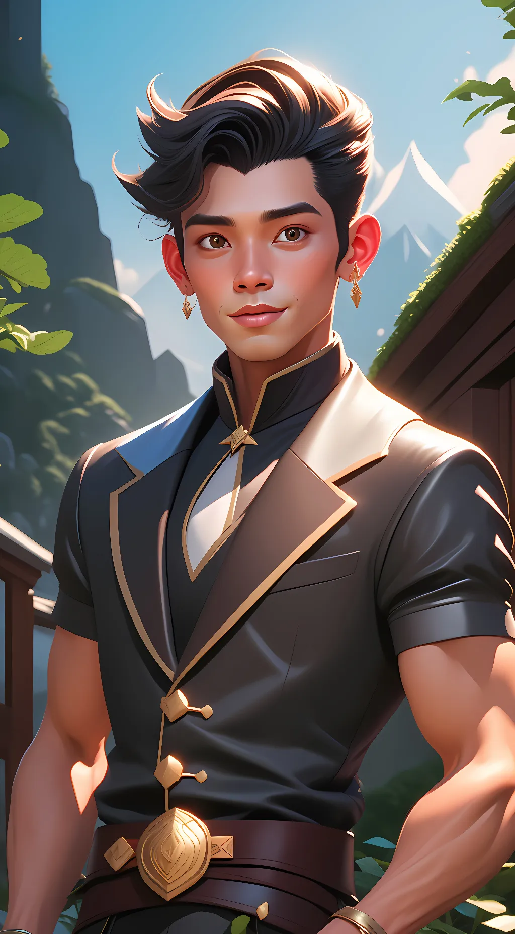 ai character: john background