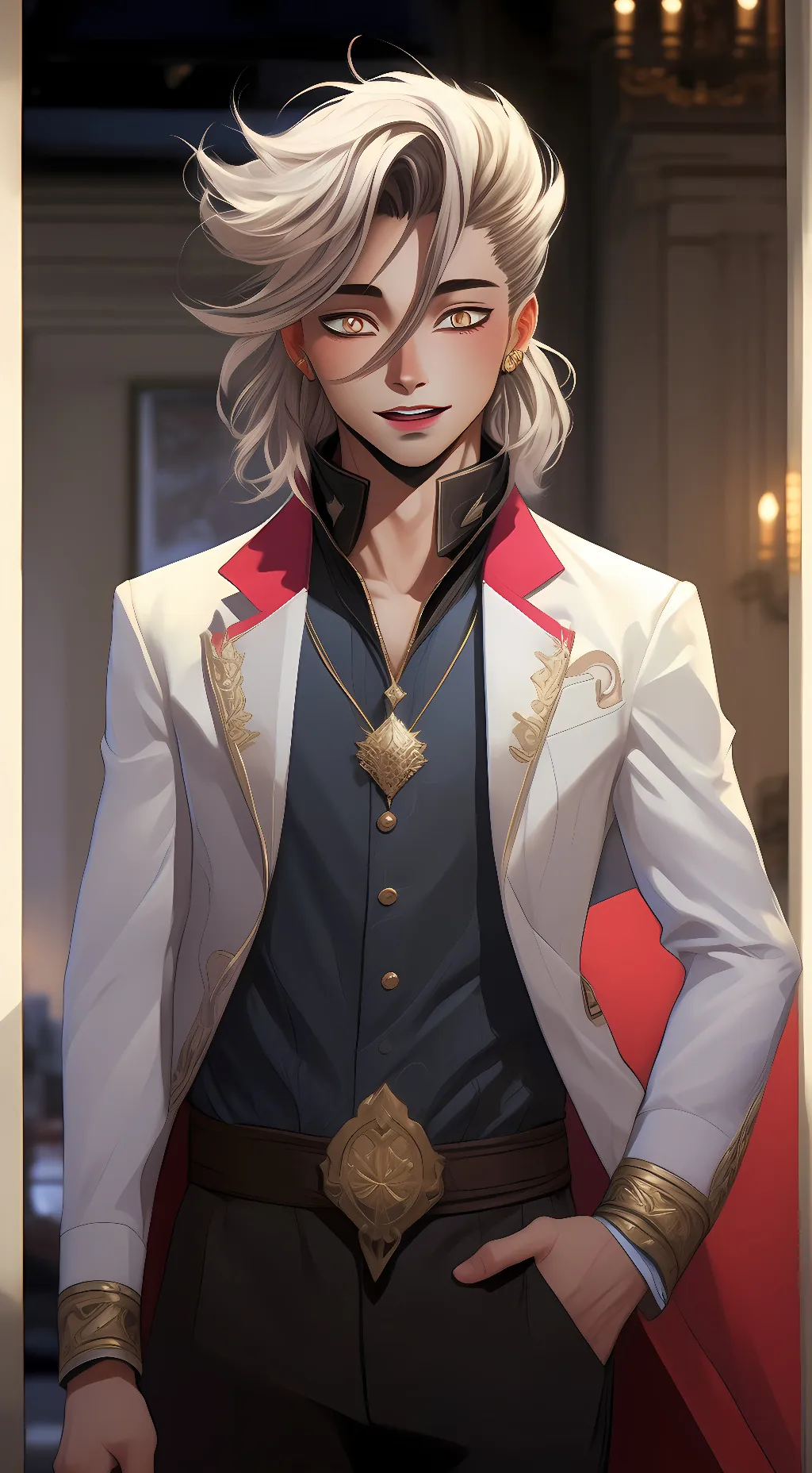 ai character: Douma/doma background