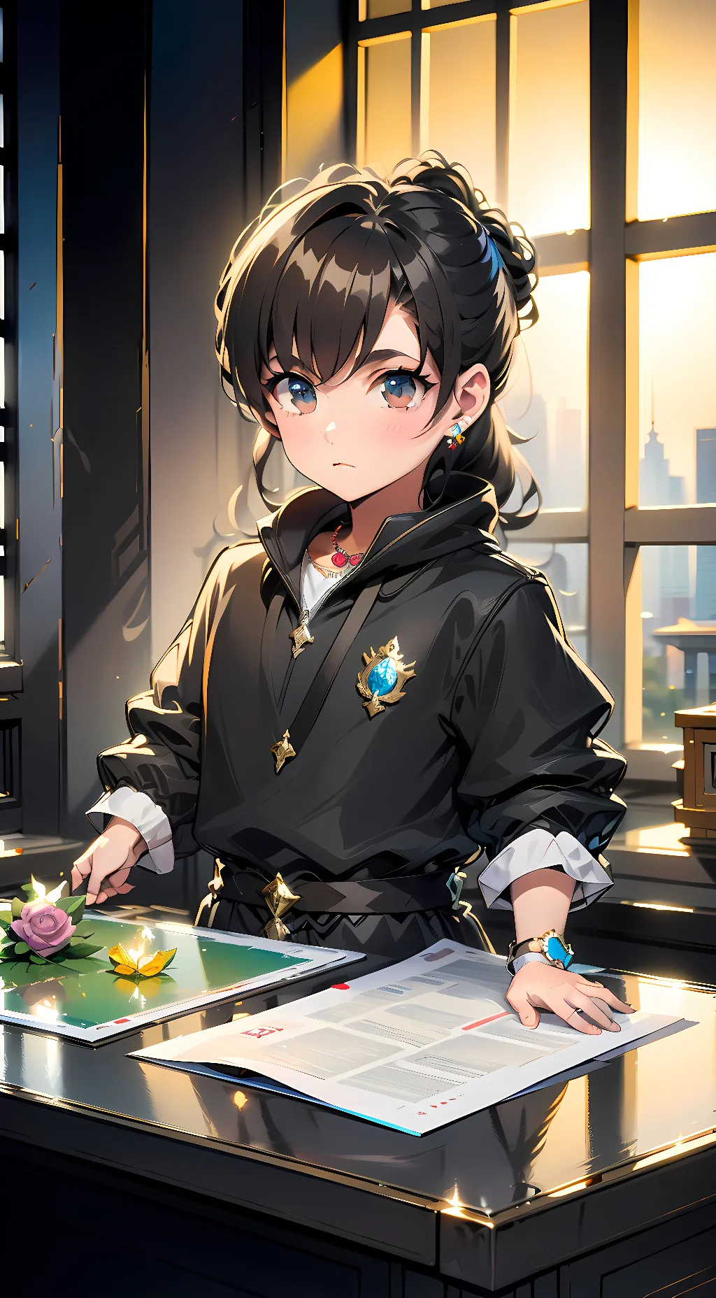 ai character: coco background