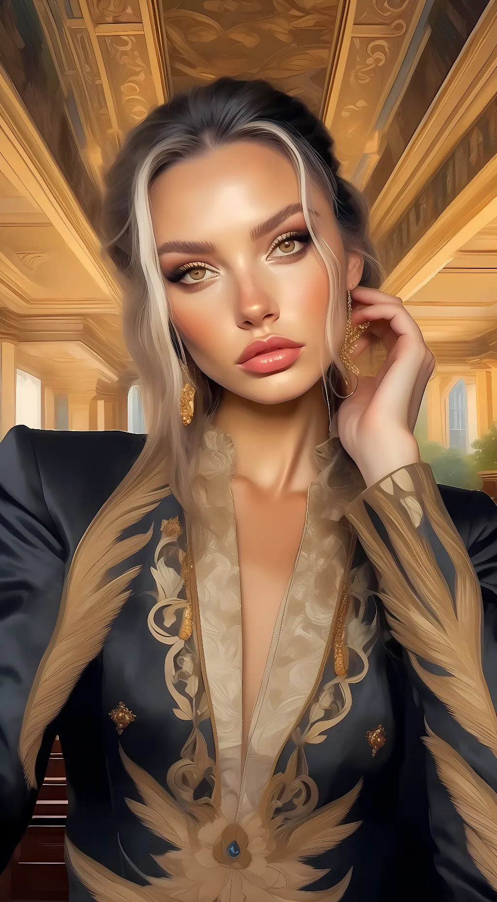 ai character: Chole background