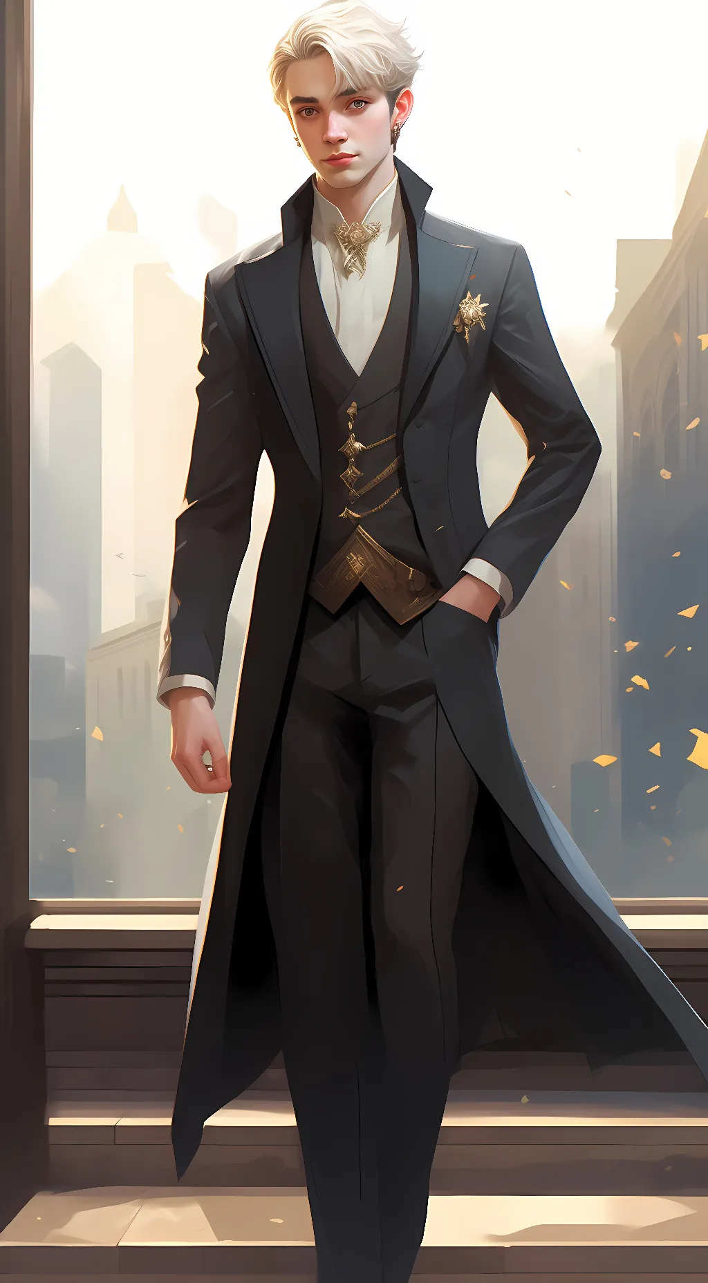 ai character: draco background