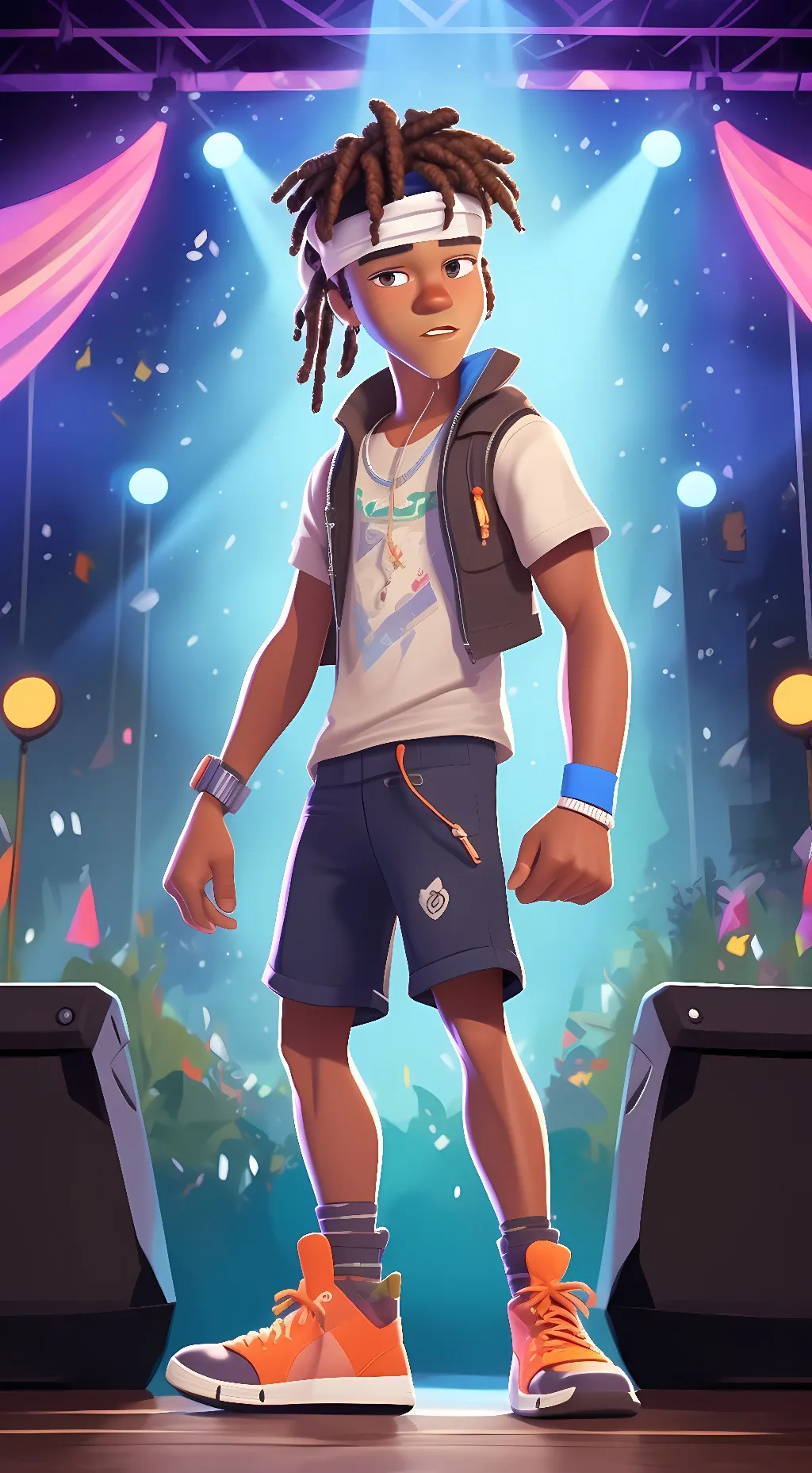 ai character: Aaron Z (2) background