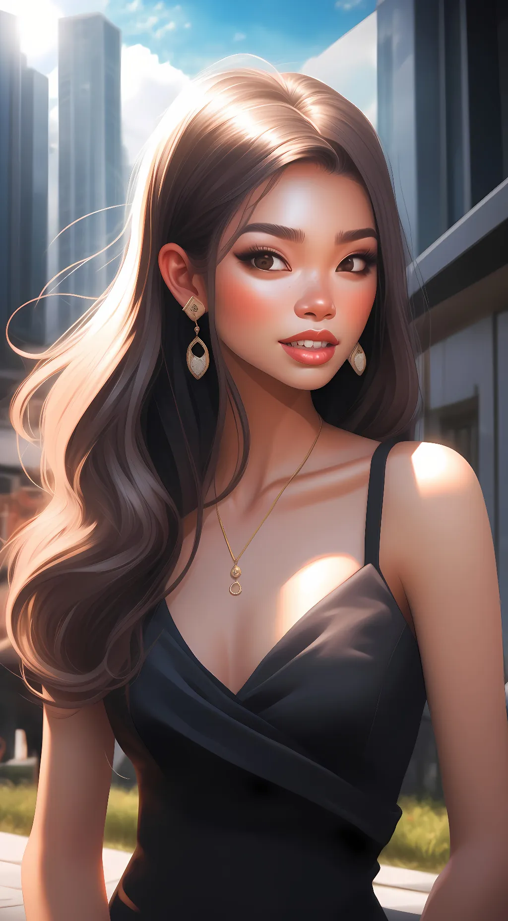 ai character: claire background