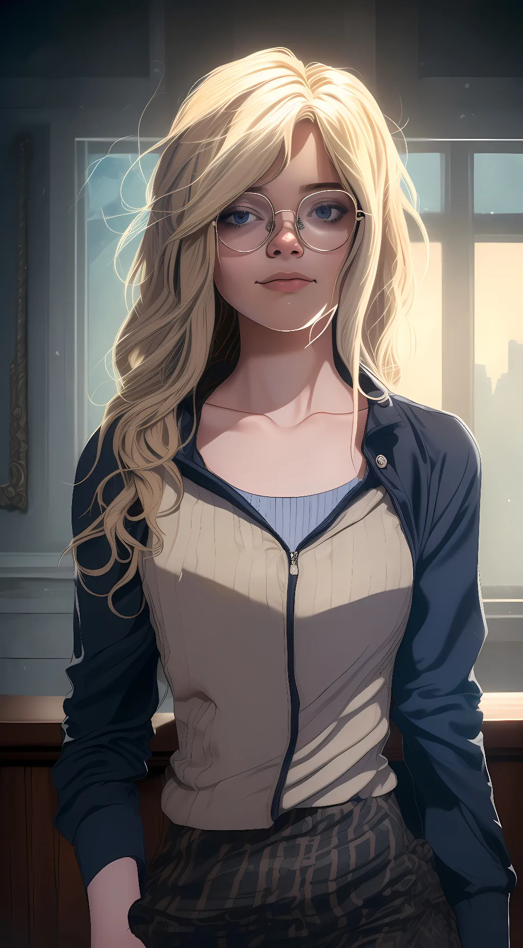 ai character: Izzi background