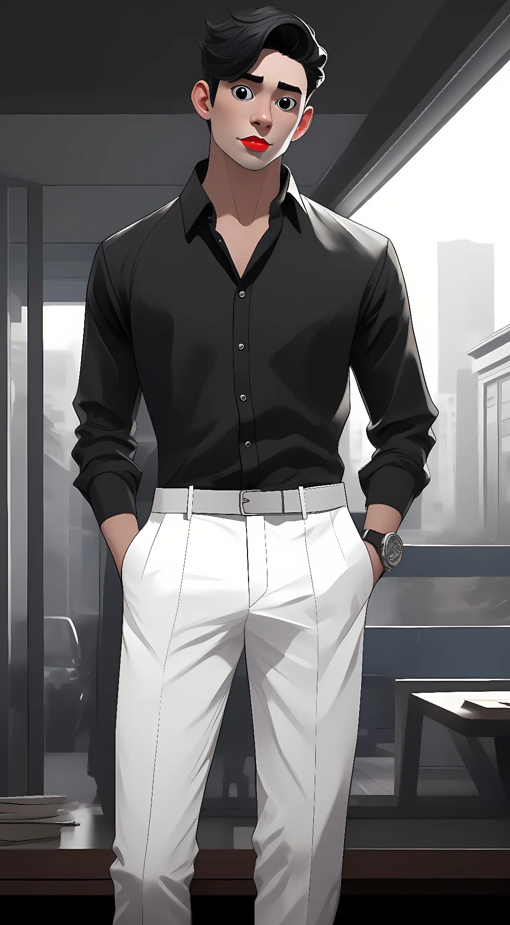ai character: john background