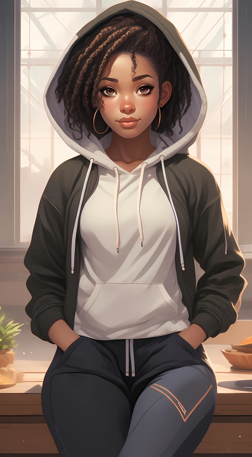 ai character: Jada Ferguson background