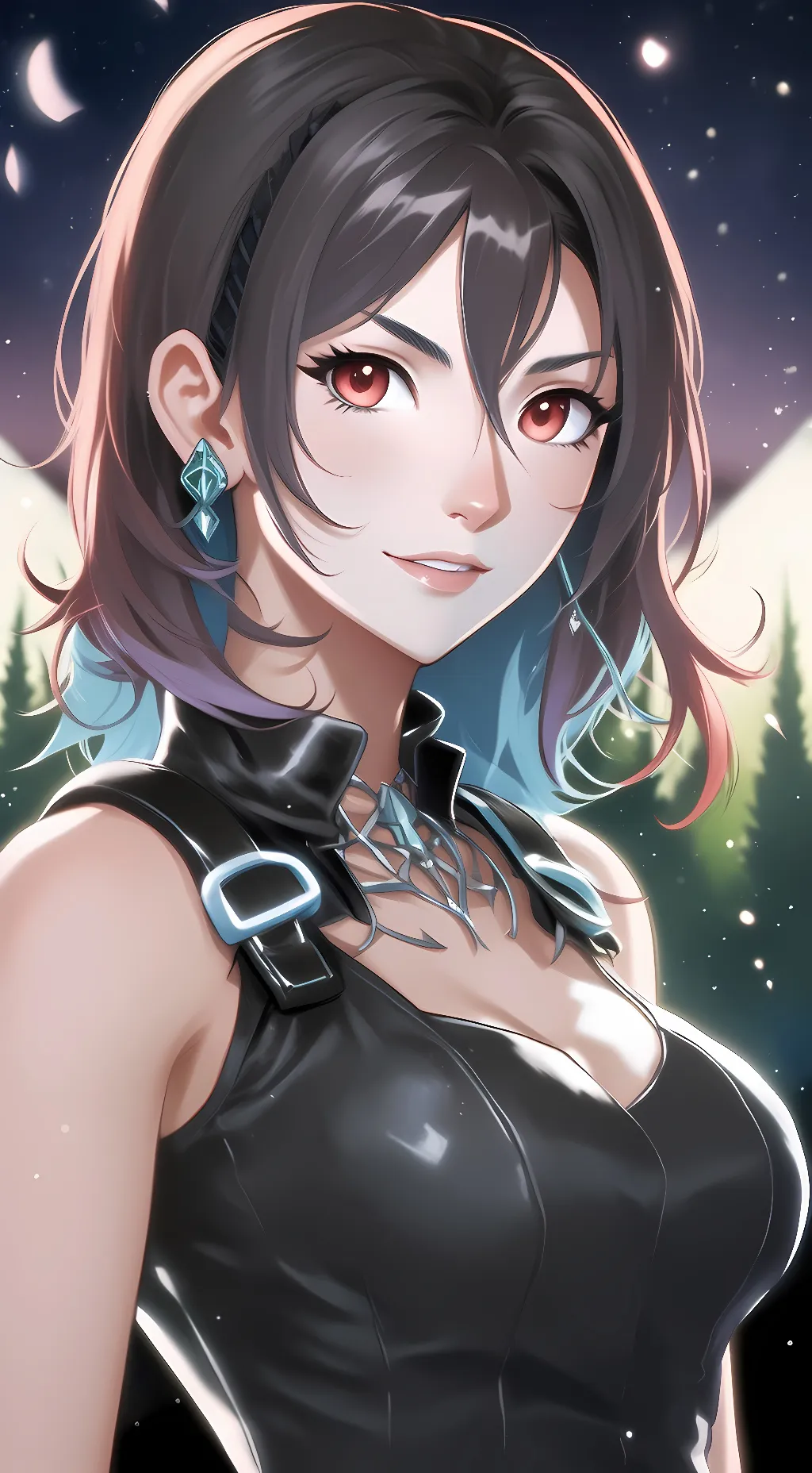 ai character: Aria Davis background