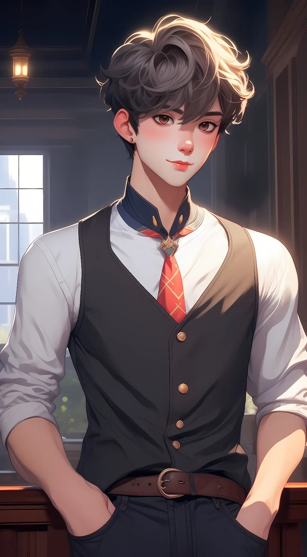 ai character: Call him whatever. background