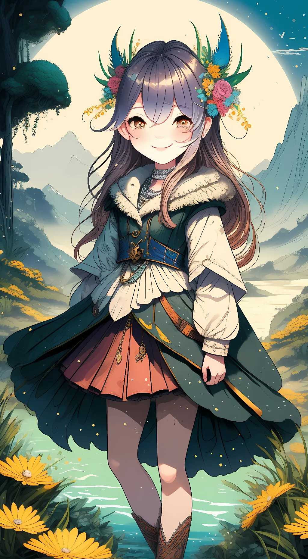 ai character: kc background