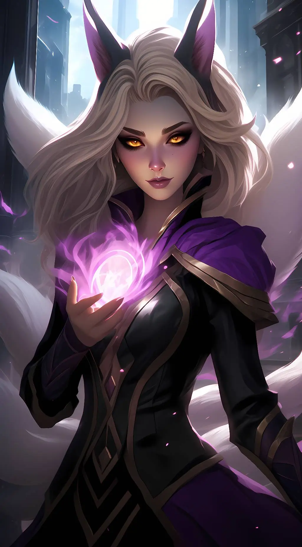 ai character: Coven Ahri background