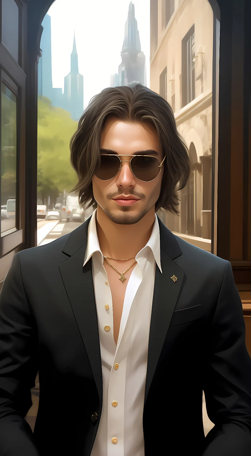 ai character: James background