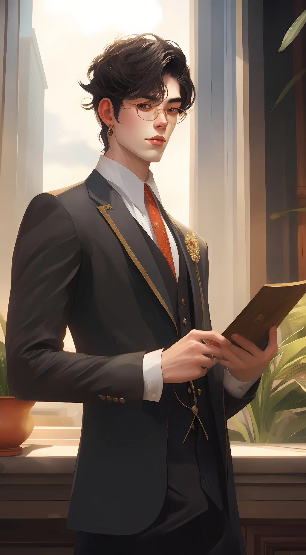 ai character: Jamie background