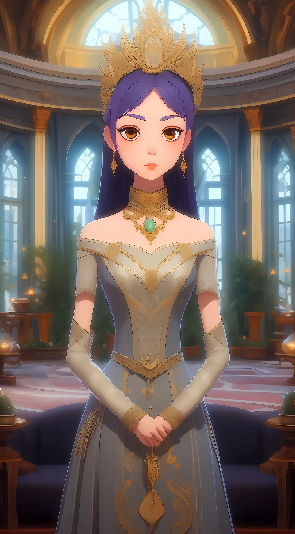 ai character: kate background