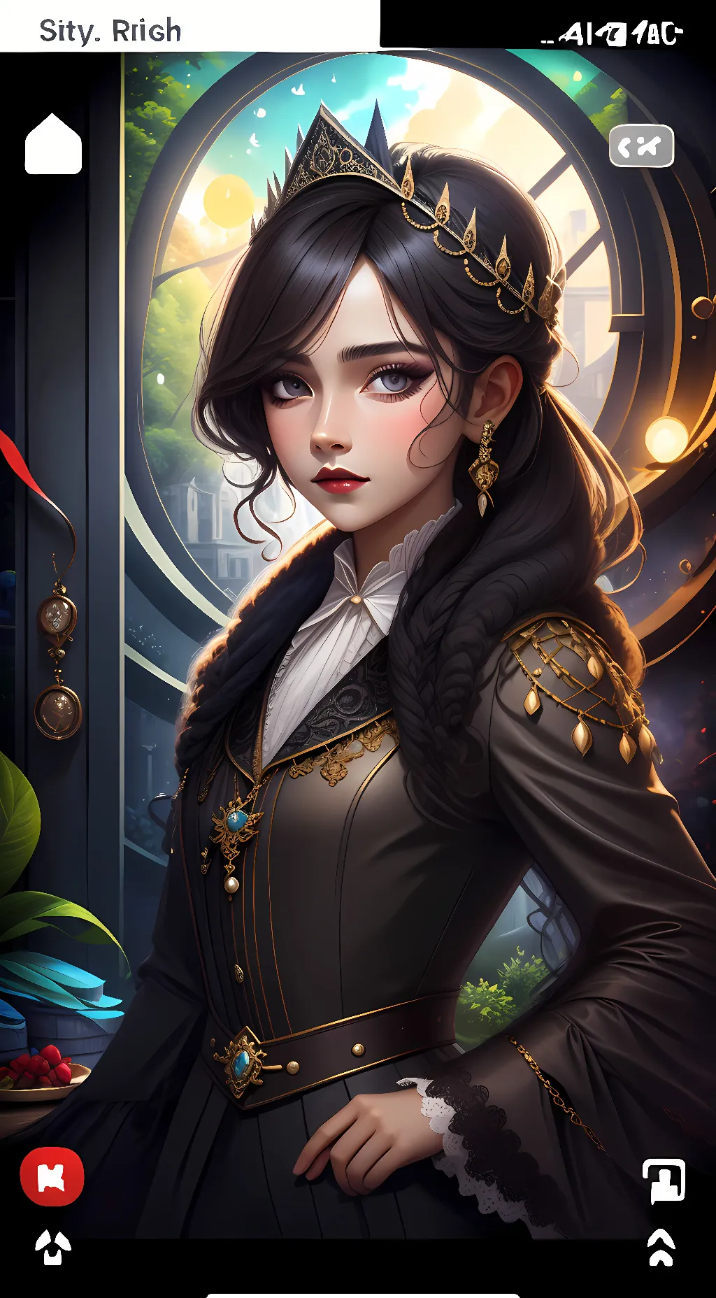 ai character: Jaehee background