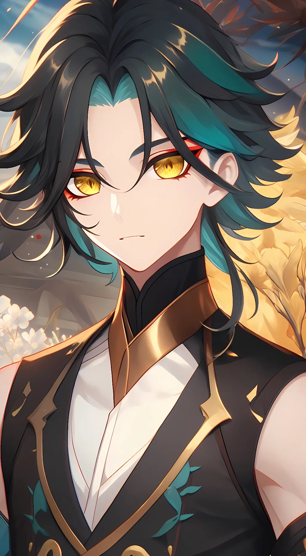 ai character: Xiao background