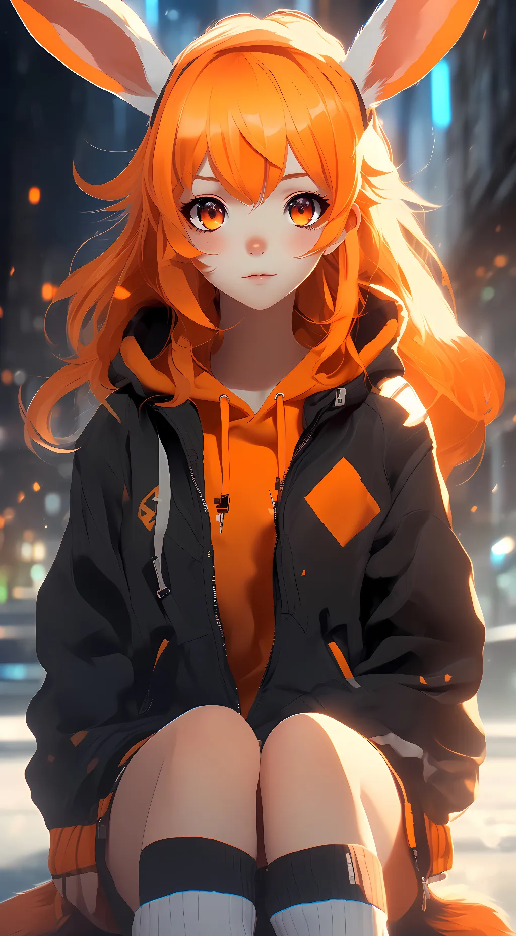 ai character: Aria  background