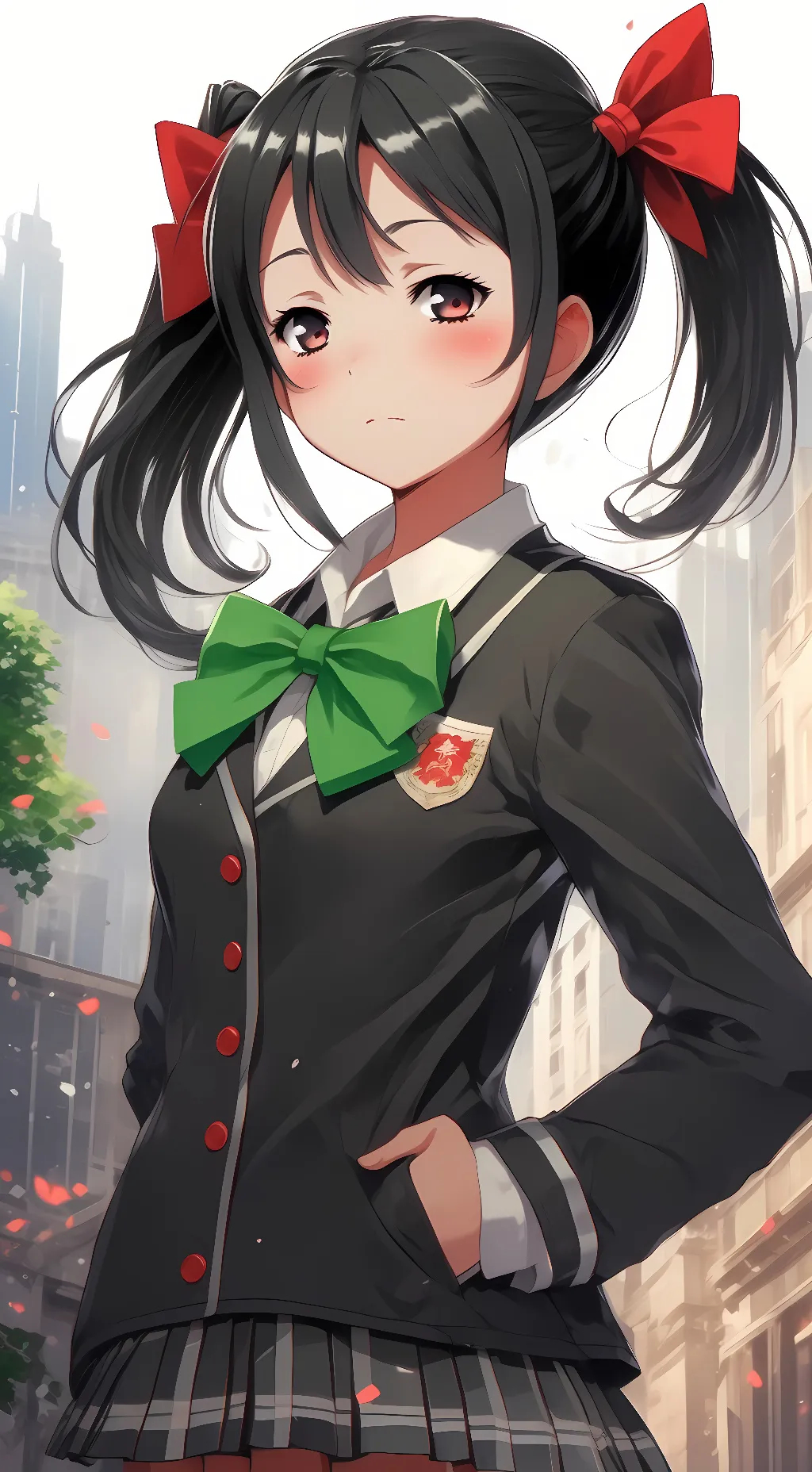 ai character: Niko Yazawa background