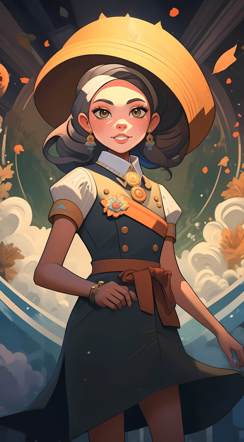ai character: Hashira background