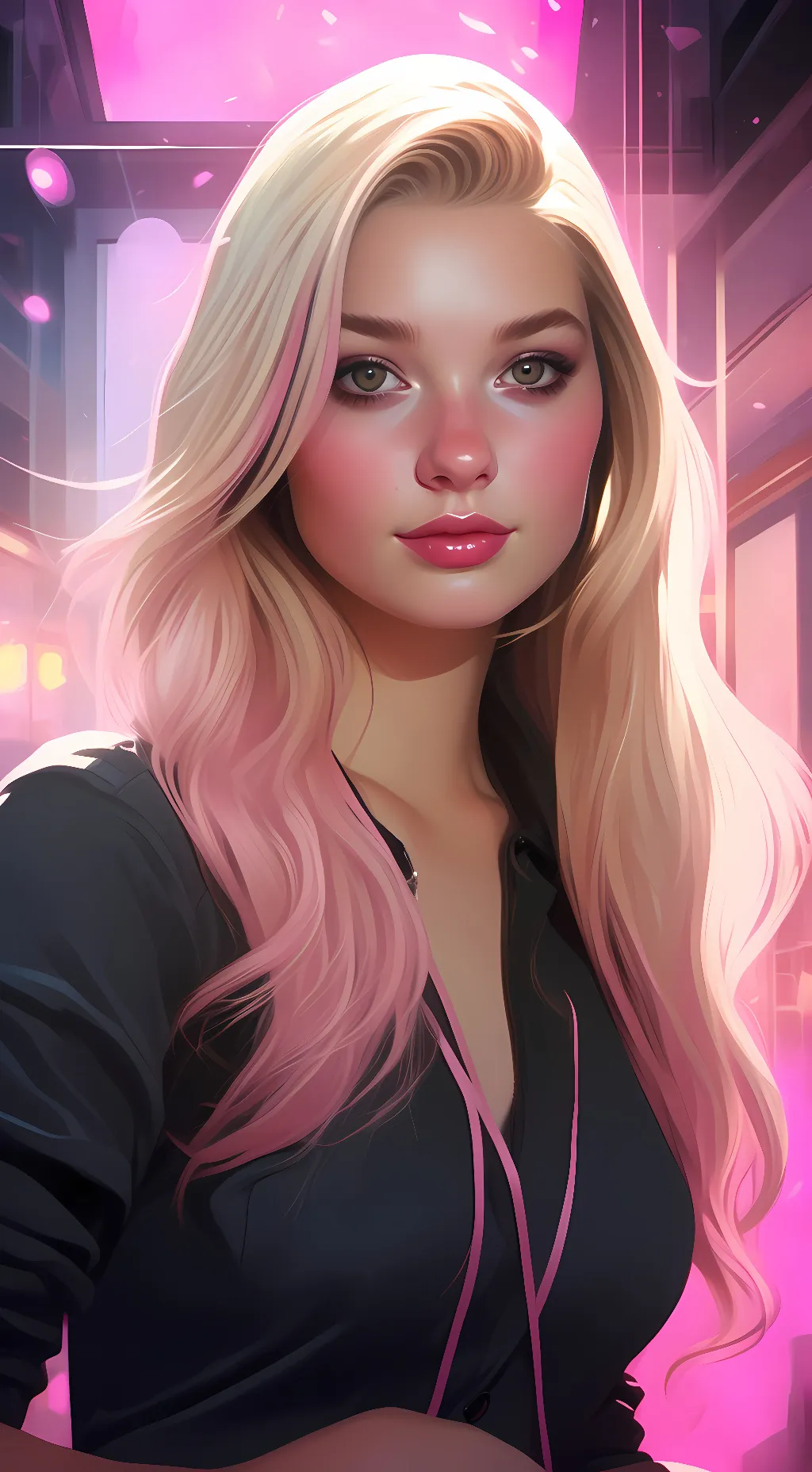 ai character: Amaya background