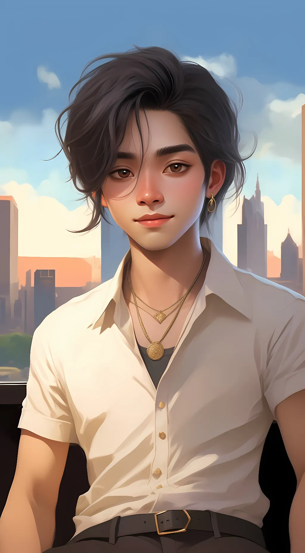 ai character: Julian background