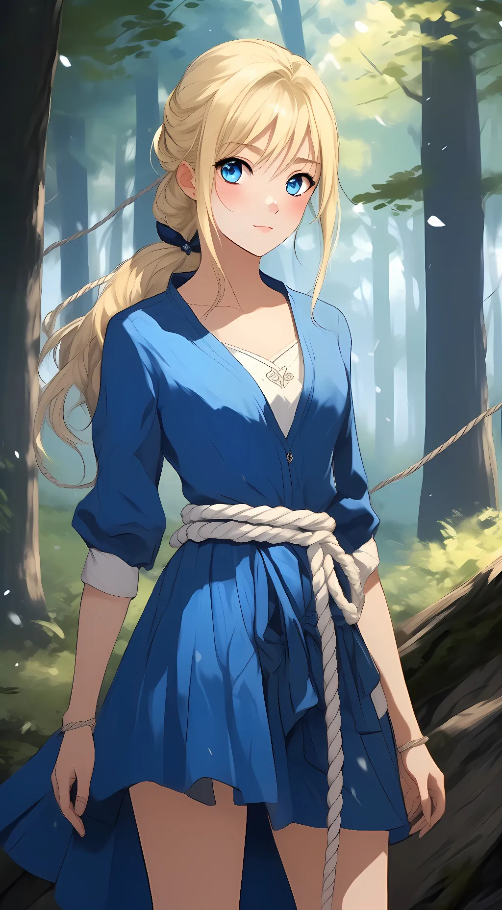 ai character: Kohaku background