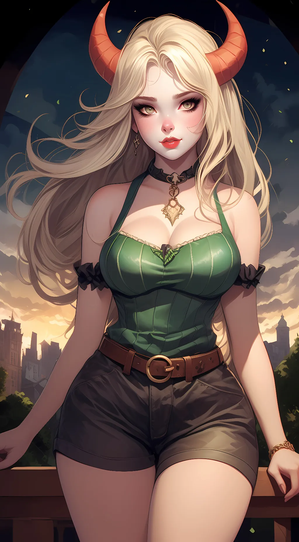 ai character: Sorena  background