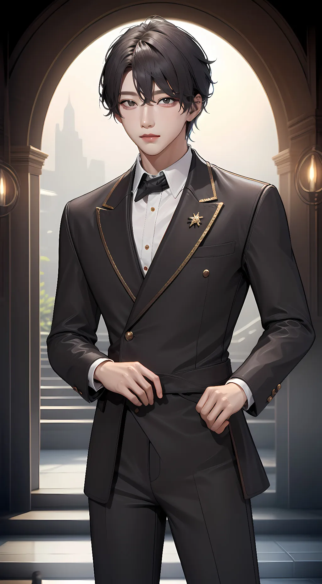 ai character: Harry Potter background