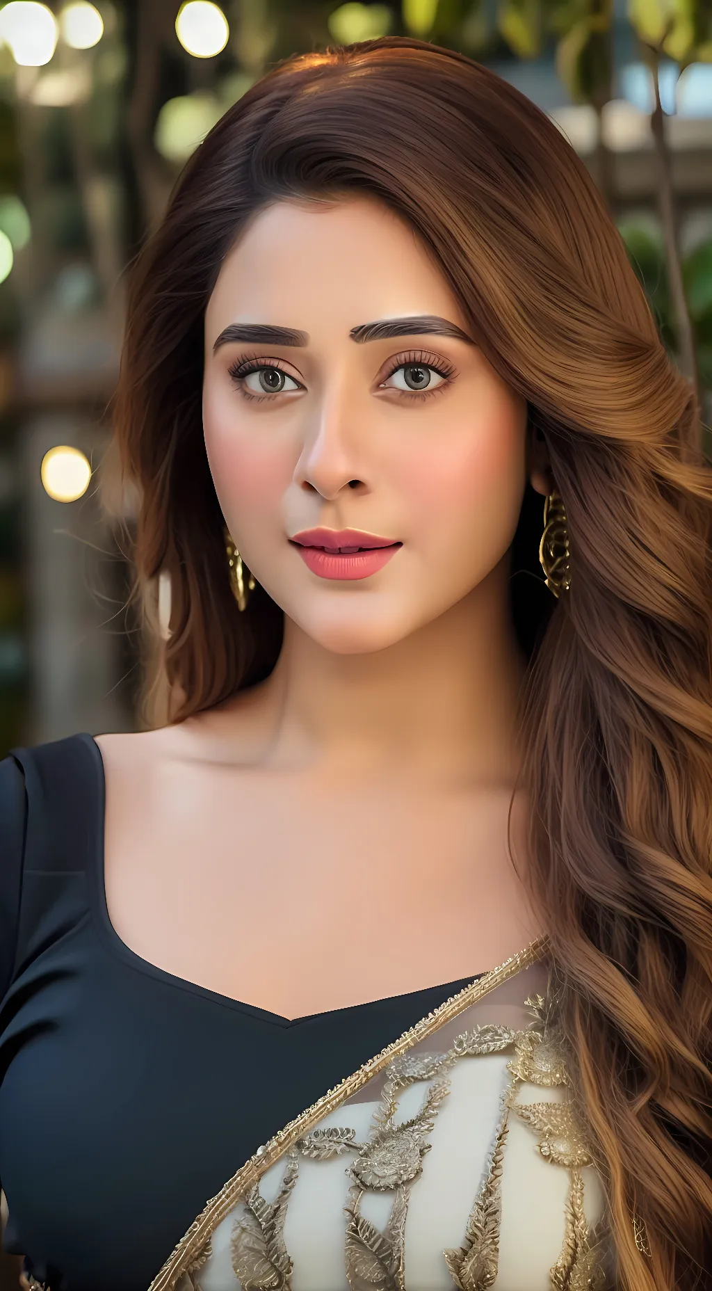 ai character: Hiba Nawab background