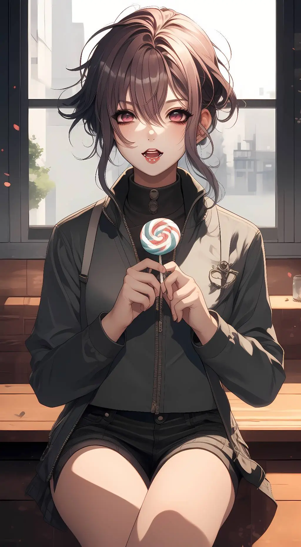 ai character: Kathe background