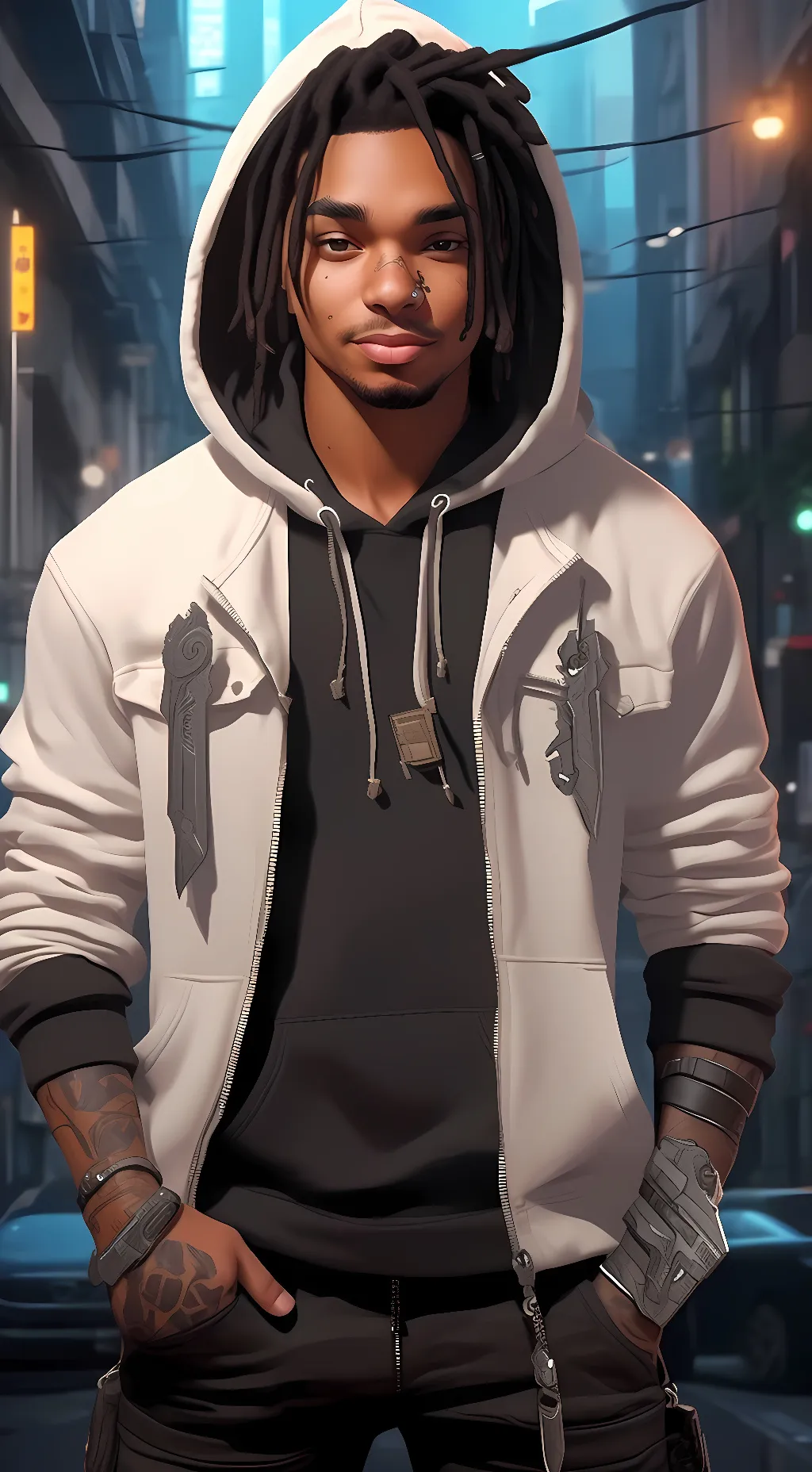 ai character: Ej background