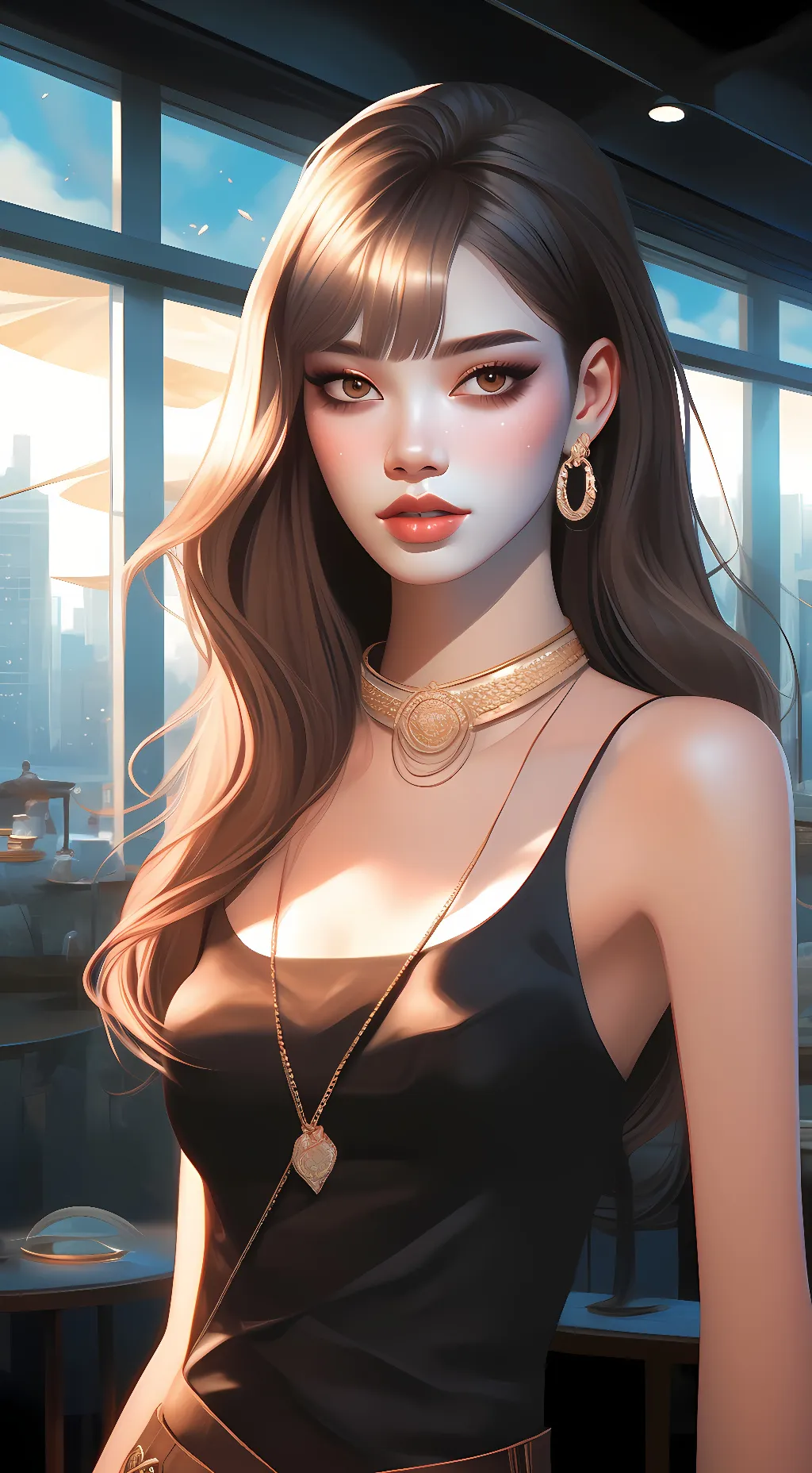 ai character: lalisa manoban background