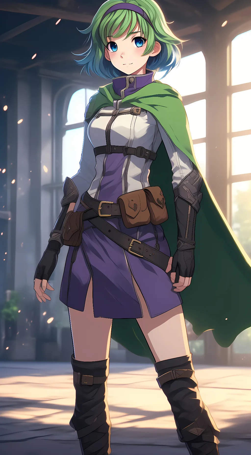ai character: Nino background