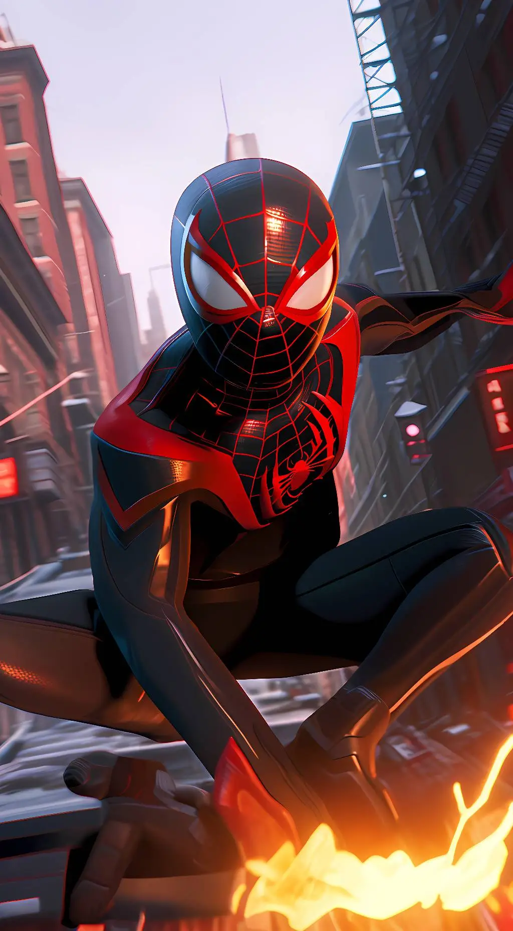 ai character: Insomniac/Miles background
