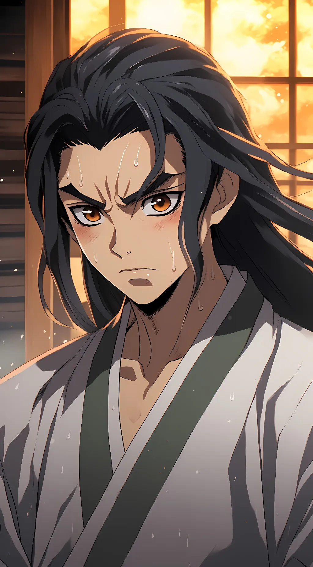 ai character: Hotaru Haganezuka background