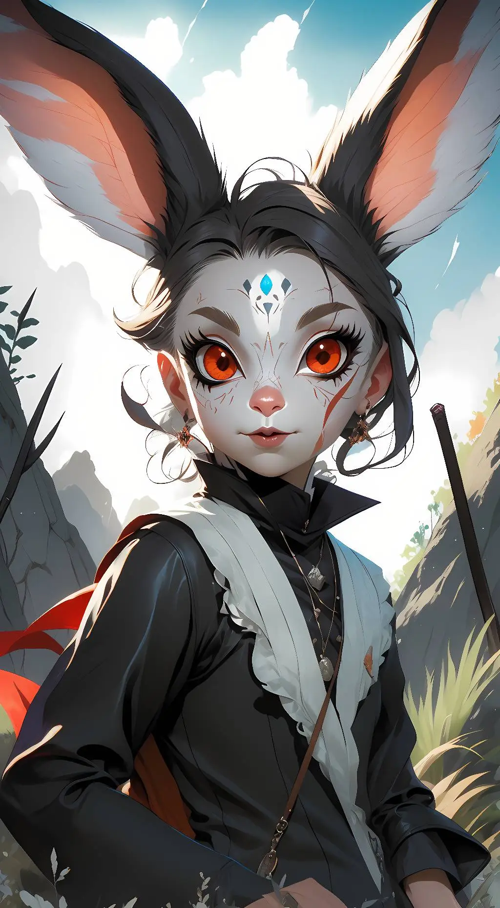 ai character: Lilly background