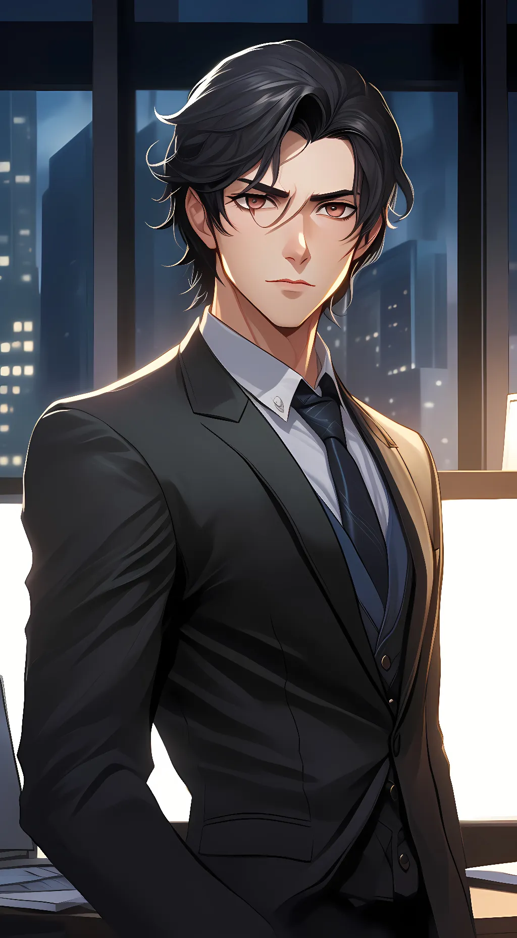 ai character: Arthur background