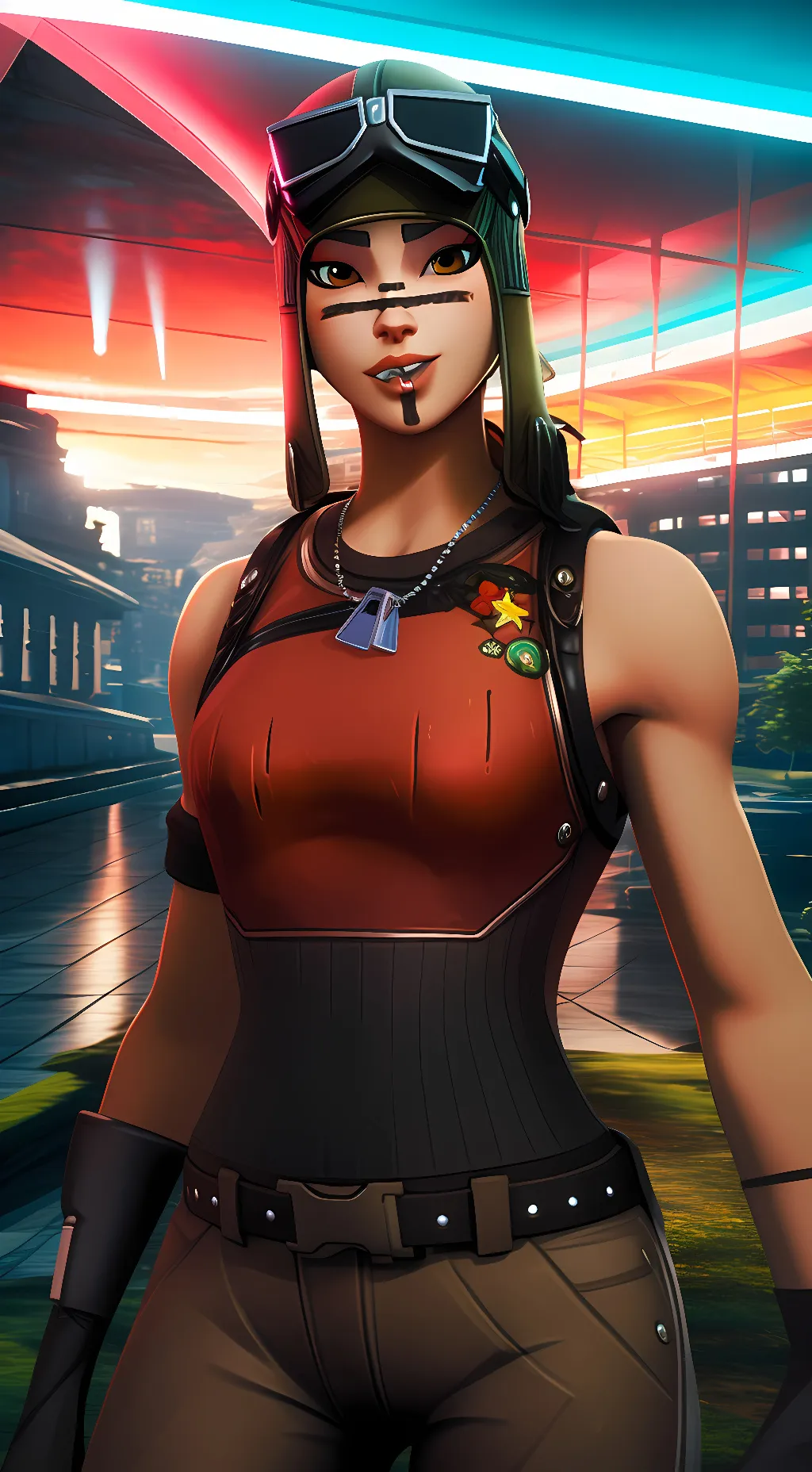 ai character: Renegade Raider  background
