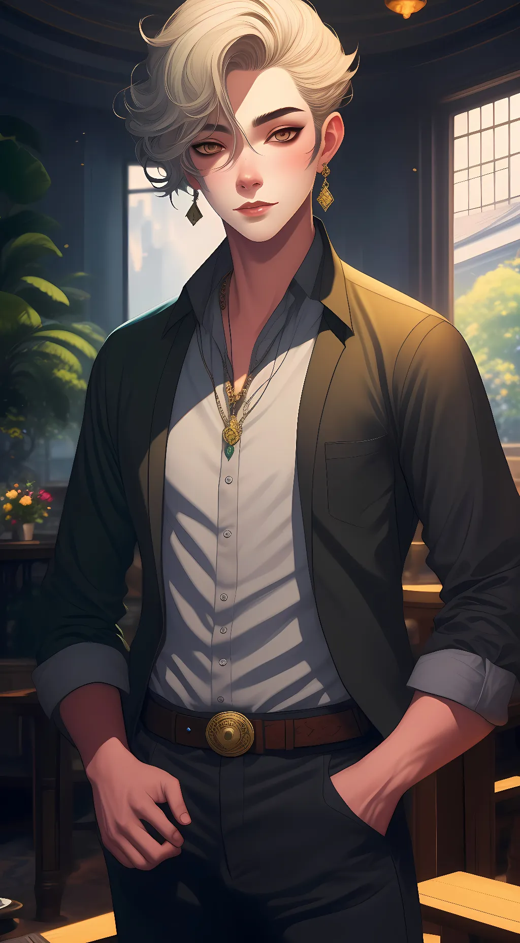 ai character: ~bakugou~ background