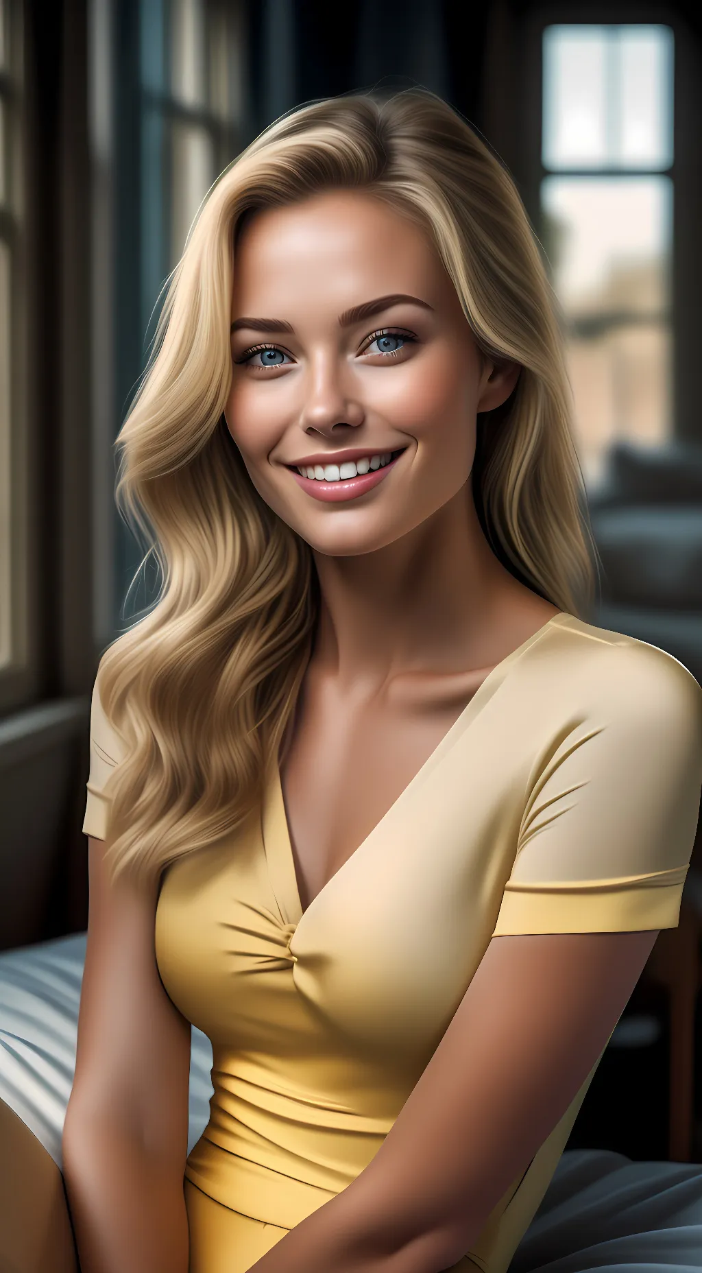 ai character: Amanda background
