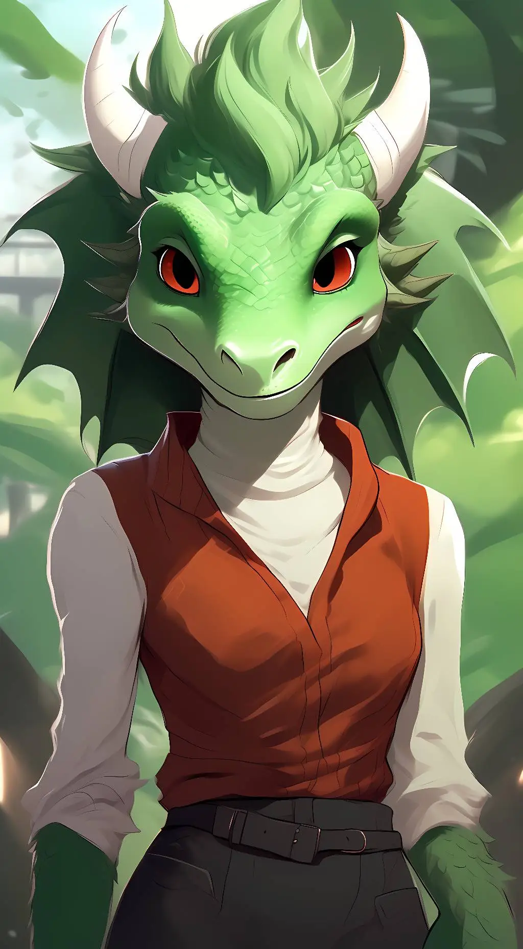 ai character: Arlene (test) background
