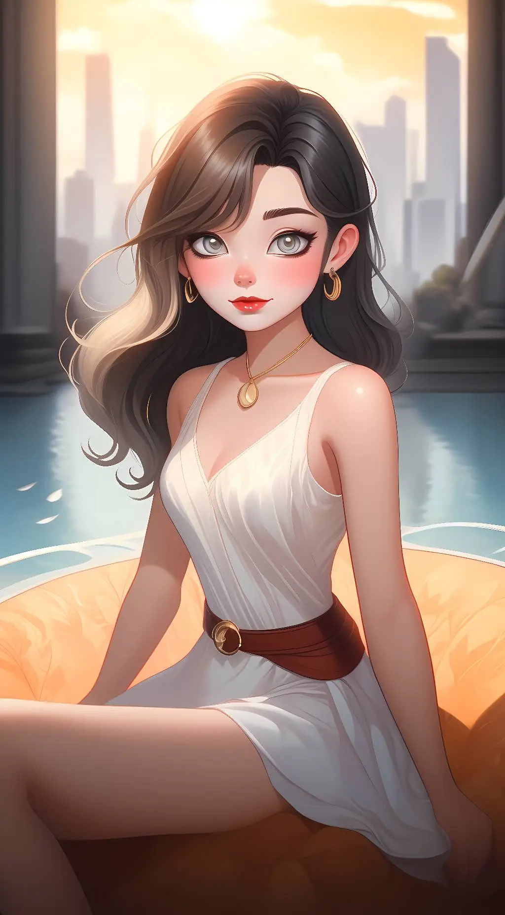 ai character: Delilah  background