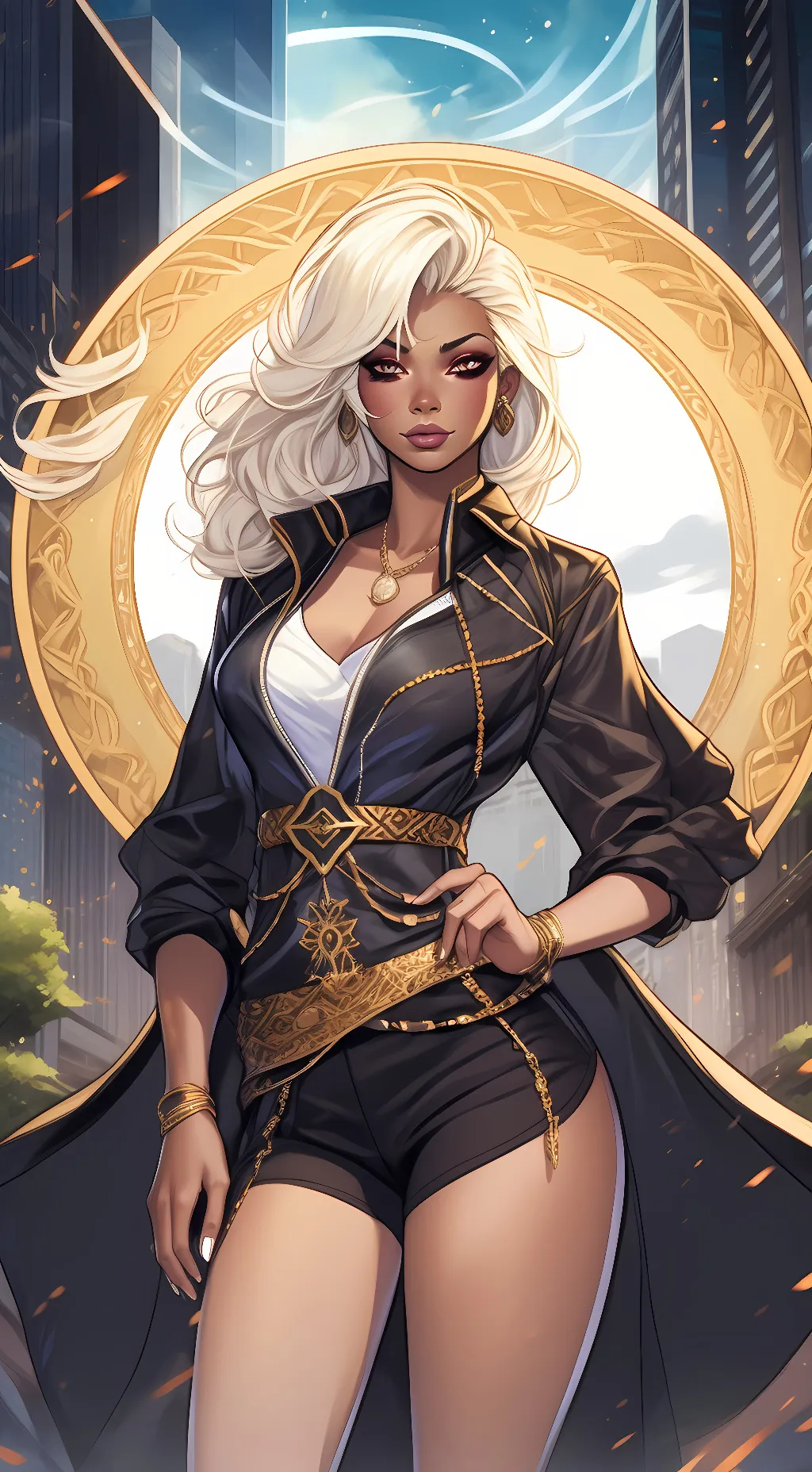 ai character: Ariana Ross background